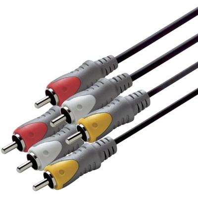 Scanpart aansluitkabel 3tulp(m)-(m) 2.5m