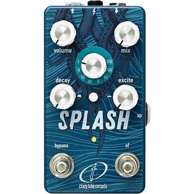 Crazy Tube Circuits Splash VIII reverb effectpedaal