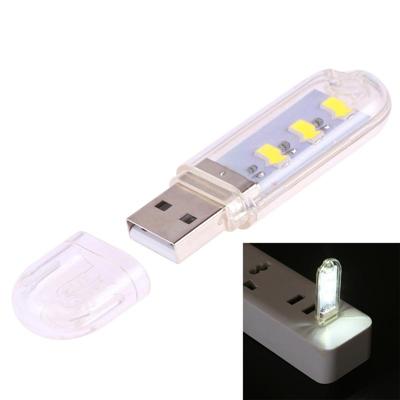3 LEDs 5730 SMD USB LED boek licht draagbare nachtlampje (wit licht)