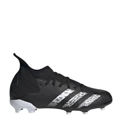 adidas Performance Predator Freak.3 FG Jr. voetbalschoenen zwart/wit
