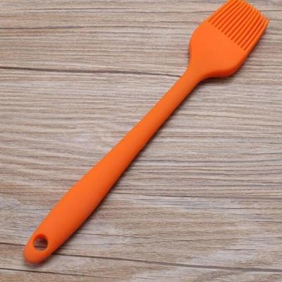 Siliconen borstel bakken BBQ-olie borstels barbecue gereedschap voor keuken tool (oranje)