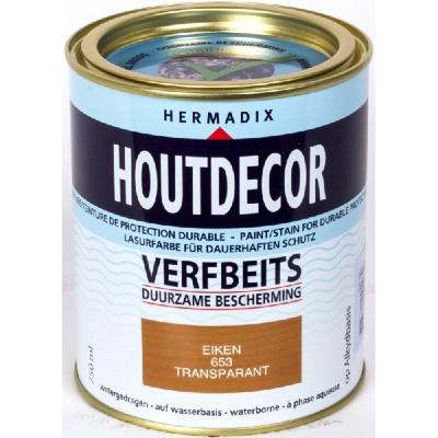 Hermadix Houtdecor Verfbeits Transparant - Teak