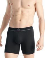 Adidas Boxershorts Micro flex lang 3-pack zwart - thumbnail