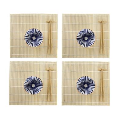 Sushi-set DKD Home Decor 14,5 x 14,5 x 31 cm Blauw Wit Keramiek Orientaals (16 Onderdelen) Sushi-set DKD Home Decor 14,5 x 14,5 x 31 cm Blauw Wit Keramiek Orientaals (16 Onderdelen)