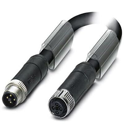 Phoenix Contact 1408806 Sensor/actuator aansluitkabel M12 Aantal polen (sensoren): 4 Stekker (recht) op koppeling (recht) 30.00 cm 1 stuk(s)
