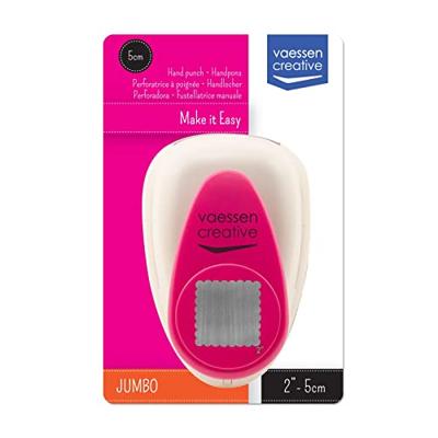 Vaessen Creative • figuurpons vierkant schulp fijn jumbo