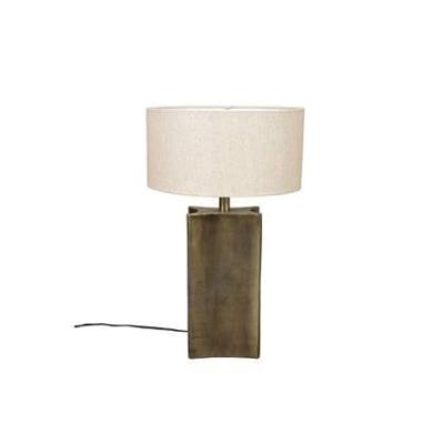 Dutchbone Tafellamp 'Rico' Linnen, 62cm hoog