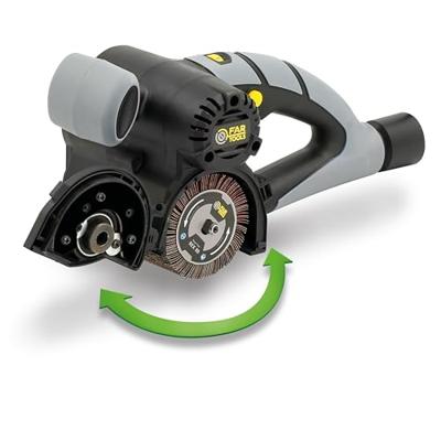 Compacte vernieuwer 420W schuurborstel Ø80mm Compacte vernieuwer 420W schuurborstel Ø80mm