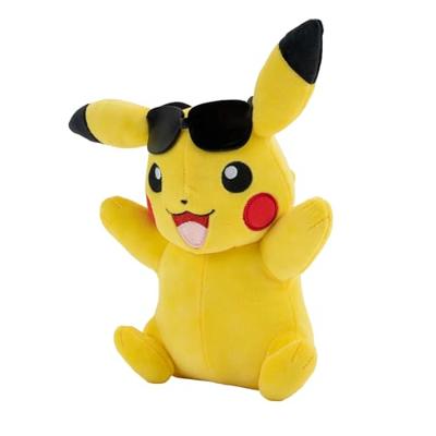 Pokemon Pluche - Pikachu with Summer Sunglasses Pokemon Pluche - Pikachu with Summer Sunglasses