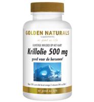 Golden Naturals Krillolie 500mg Capsules - thumbnail