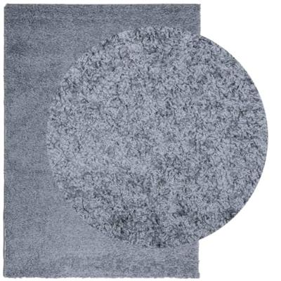 VidaXL Vloerkleed pamplona shaggy hoogpolig modern 240x340 cm blauw - thumbnail