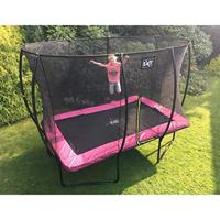 Exit Silhouette trampoline met net - 305 x 214 cm - Zwart - thumbnail