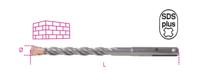 Beta Hamerboren met SDS-plus aansluiting, gefreesde schacht met hardmetalen snijplaten 419 10X260 - 004190054 - thumbnail