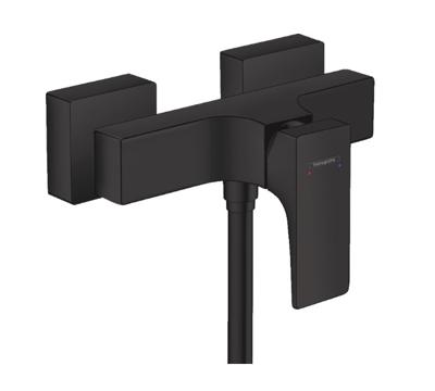 Hansgrohe Metropol ééngreeps douchemengkraan opbouw met rechte greep, mat zwart