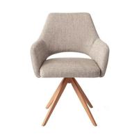 Jesper Home Yanai eetkamerstoel Biscuit Beach turn peach - thumbnail