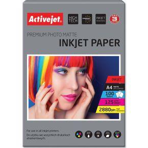 Activejet AP4-125M100 mat papier (A4; 100 vel)