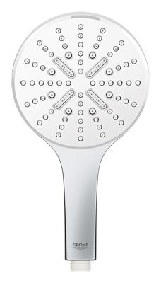 Handdouche GROHE Rainshower SmartActive 130 Rond 13cm Chroom/Wit