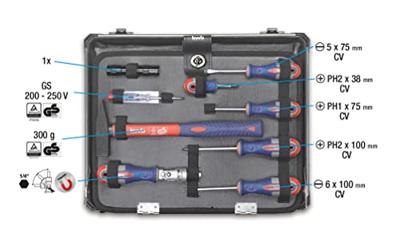 kwb Gereedschapskoffer (gevuld) 99-delig