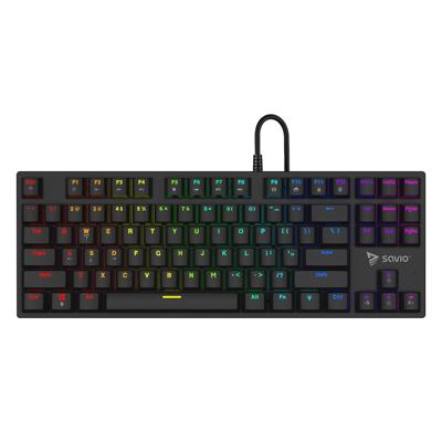 Savio Tempest x2 RGB mechanisch toetsenbord, Outemu BLAUW - thumbnail