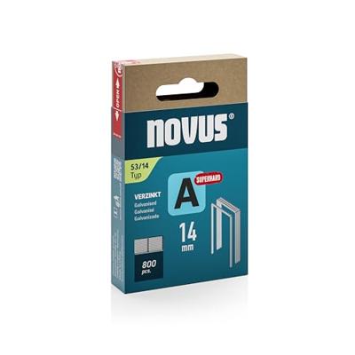 Novus Niet met fijne draad A 53/14mm Superhard (800 stuks) - 042-0781 Novus Niet met fijne draad A 53/14mm Superhard (800 stuks) - 042-0781