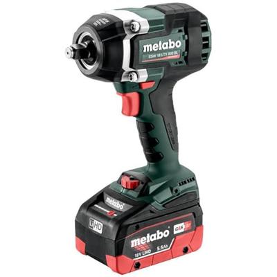 Metabo SSW 18 LTX 800 BL Accu-slagmoersleutel | 18V 2X5.5AH LIHD | LADER ASC 145 | metabox 145L - 602403660 - thumbnail