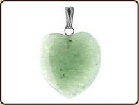 Hanger hart 20mm aventurijn - thumbnail