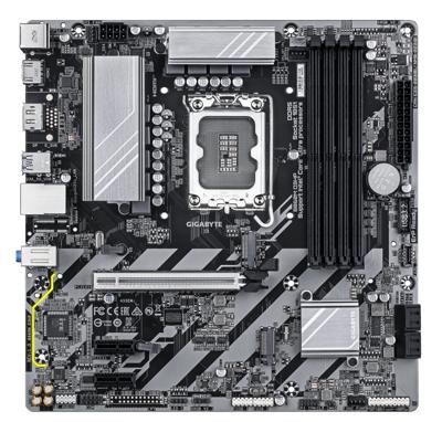 Gigabyte B860M D3HP LGA1851 MB Moederbord Socket Intel LGA 1851 - thumbnail
