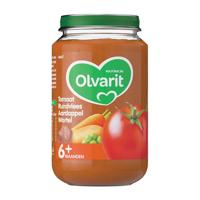 Olvarit 6+ Maanden Tomaat Rundvlees Aardappel 200g bij Jumbo - thumbnail