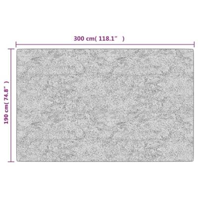 Vloerkleed wasbaar anti-slip 190x300 cm meerkleurig - thumbnail