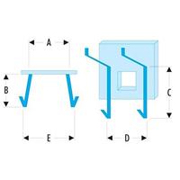 Facom afzondelijke haak - schroevendraaier - CKS.51A - thumbnail