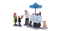 Happy scoops ice cream cart set of 5 kerstfiguur LEMAX - Lemax - thumbnail