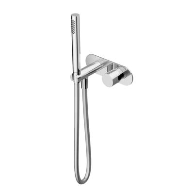 Stopkraan Hotbath Buddy Inbouw met Handdouche Geborsteld Nikkel