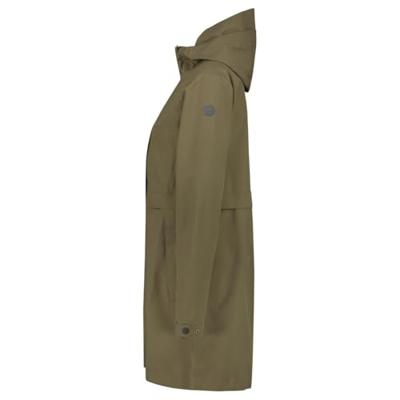 AGU Parka Regenjas Urban Outdoor Dames - Groen - XS - Waterdicht AGU Parka Regenjas Urban Outdoor Dames - Groen - XS - Waterdicht