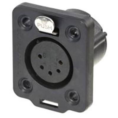 Neutrik Neutrik XLR 5P Chassis female inbouwplug