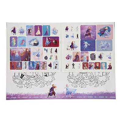 Boek Specials Nederland BV Disney frozen ii kleurboek met stickers