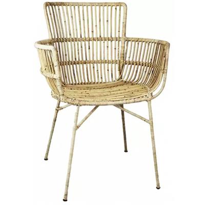 Stoel Rattan/ Iron Blond Van der Leeden - Van der leeden Stoel Rattan/ Iron Blond Van der Leeden - Van der leeden