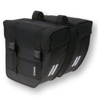 dubbele fietstas Tour XL zw - thumbnail