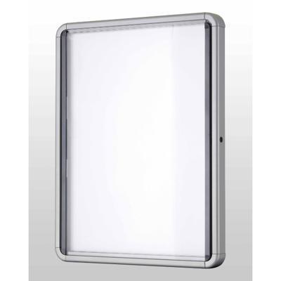 Nobo Premium Plus binnenvitrine, draaideur met slot, magnetisch, 4 x A4