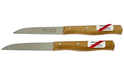 Robert Herder Molenmes RVS Hout - Lemmet 8.5 cm - 2 Stuks