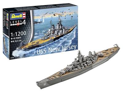 Revell 1/1200 USS New Jersey