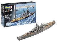 Revell 1/1200 USS New Jersey - thumbnail