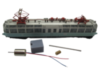 micromotor NF038G motor ombouwset voor fleischmann ET 91, BR 491, Gläserne Zug - thumbnail