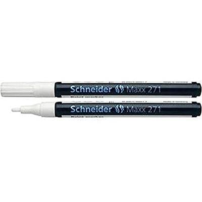 Schneider Schreibgeräte 271 127149 Lakmarker Wit 1 mm, 2 mm
