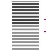 VidaXL Zebra rolgordijn 120x200 cm stofbreedte 115,9 cm zwart - thumbnail