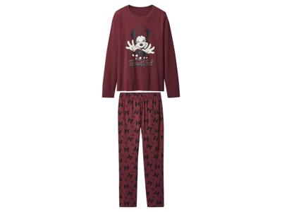 Dames pyjama Disney (Minnie Mouse/bordeaux, L (44/46))