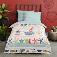 Good Morning Sea dekbedovertrek - Katoen - Ledikant (100x135 cm + 1 sloop) - Multi - thumbnail