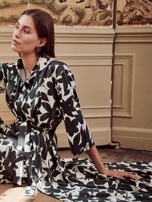 Essenza Essenza Jula Imara Kimono Anthracite S - thumbnail
