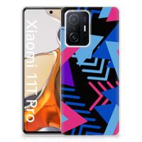 Xiaomi 11T | 11T Pro | TPU Hoesje | Funky Triangle - thumbnail