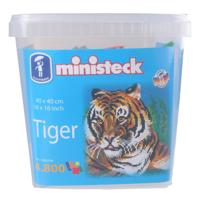 Ministeck tijger xxl eimer - knutselproject voor kinderen vanaf 6 jaar - thumbnail