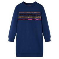 VidaXL Kinderjurk 116 marineblauw - thumbnail